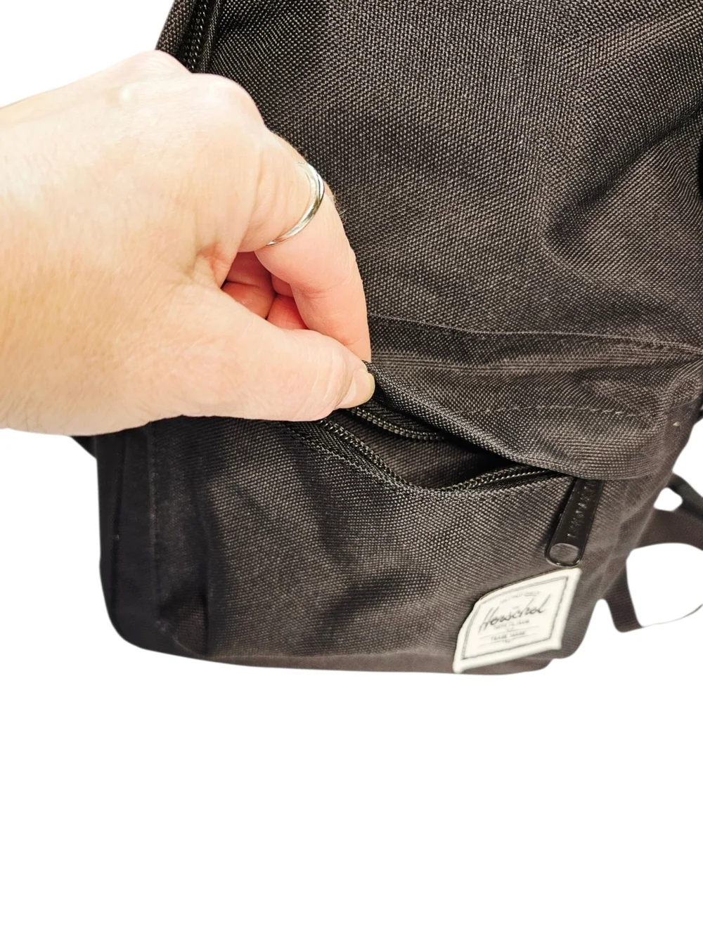 Herschel Supply Co. Classic Mini Black Canvas Backpack Travel